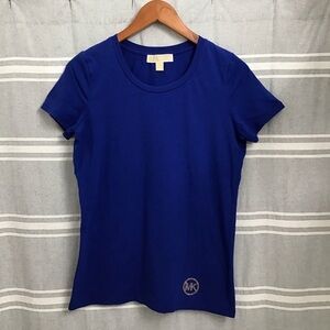 MICHAEL Michael Kors Blue Short Sleeve T-shirt Size S